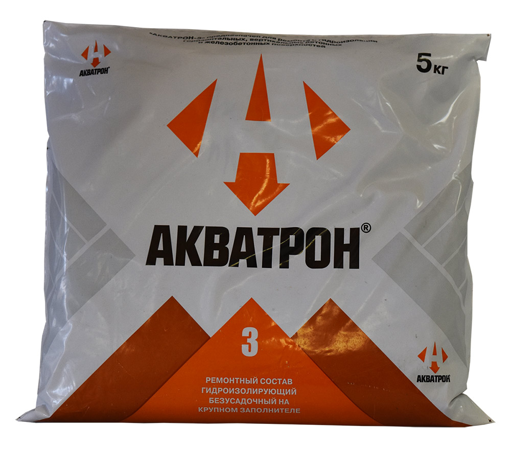 Гидроизоляционная смесь «АКВАТРОН-3» -  от производителя 